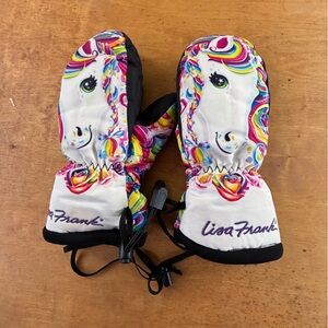 Lisa Frank S Celtek Bitten Gore Tex women’s unicorn ski snow mittens